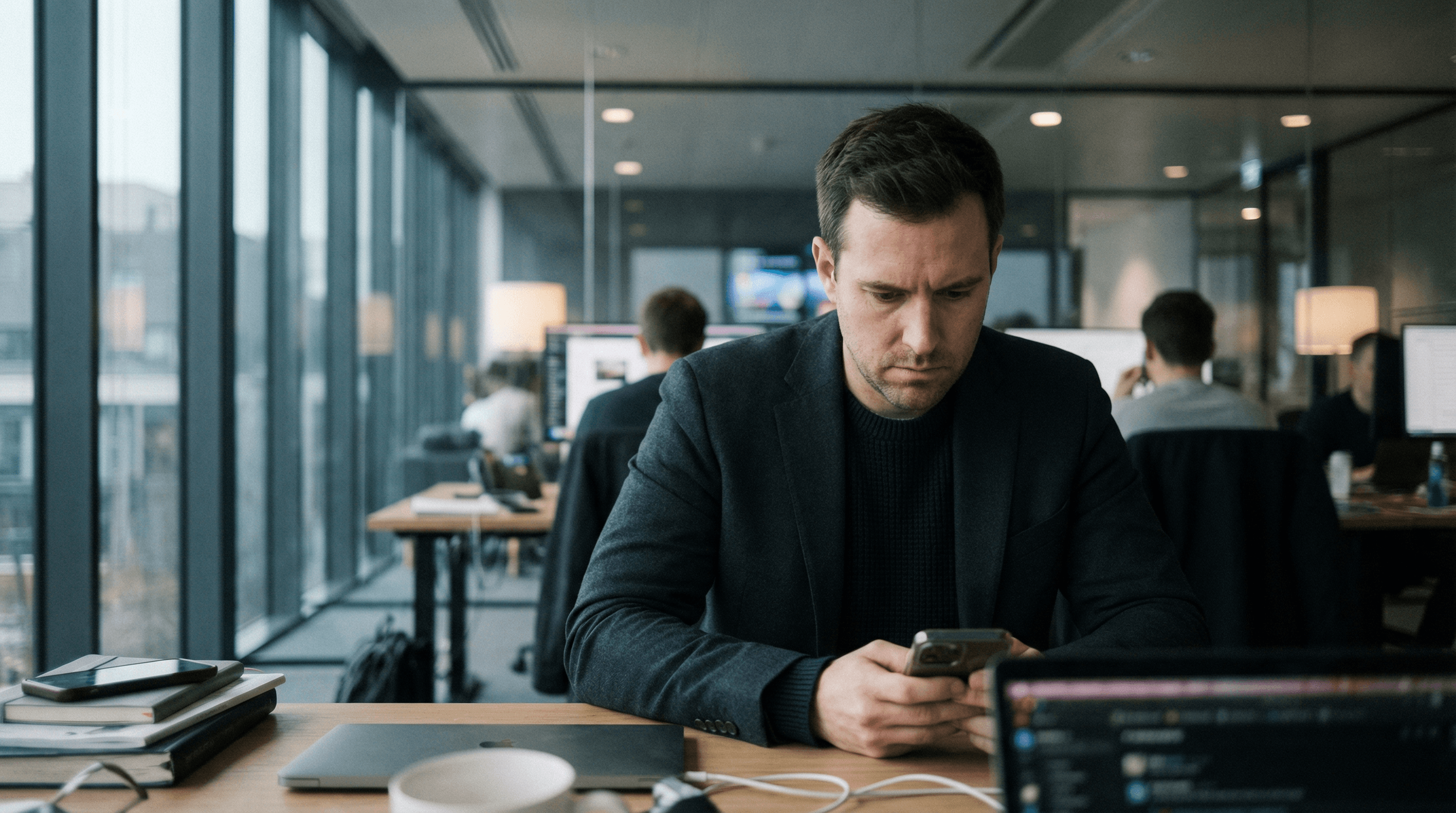 Abstract data network visualization